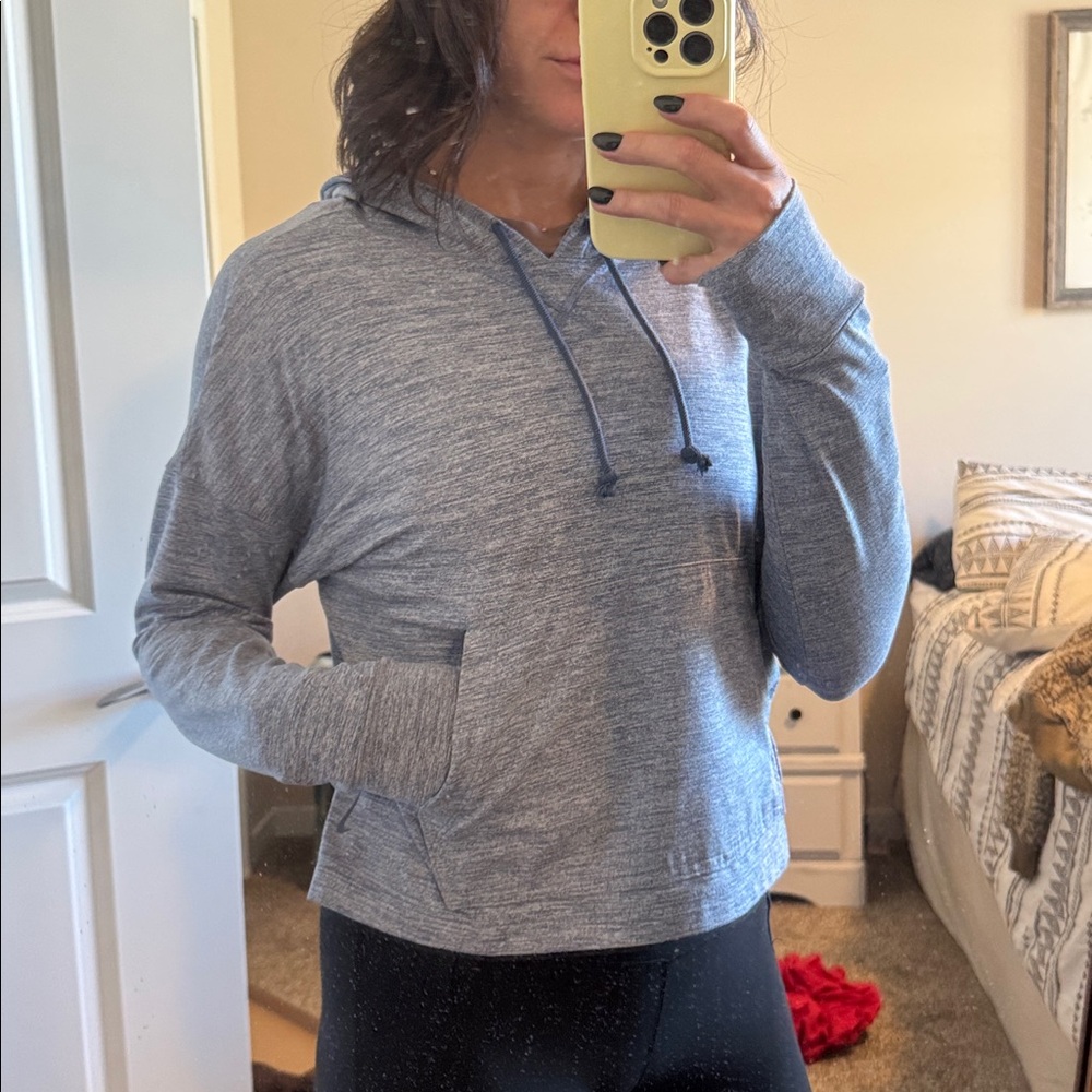 Nike Dri-FIT Heathered Blue Hoodie